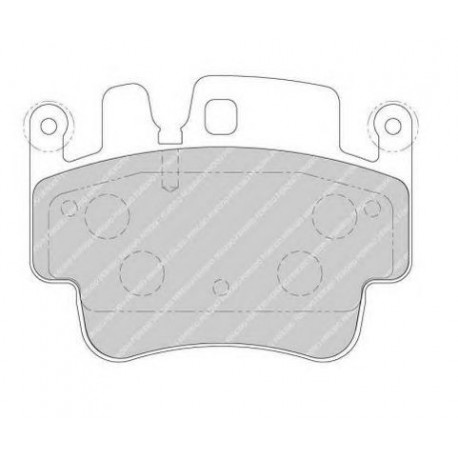 Kit pastiglie freno anteriore