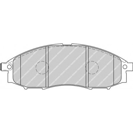 Kit pastiglie freno anteriore