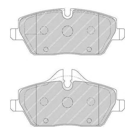 Kit pastiglie freno anteriore
