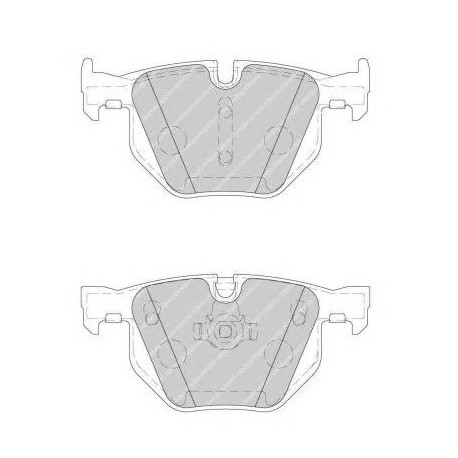Kit pastiglie freno posteriore