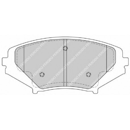 Kit pastiglie freno anteriore
