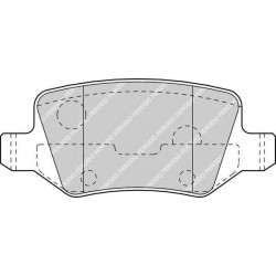 Kit pastiglie freno posteriore