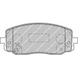 Kit pastiglie freno anteriore