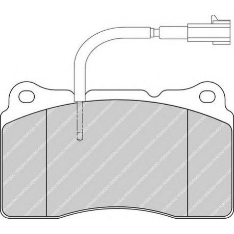 Kit pastiglie freno anteriore