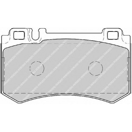 Kit pastiglie freno posteriore