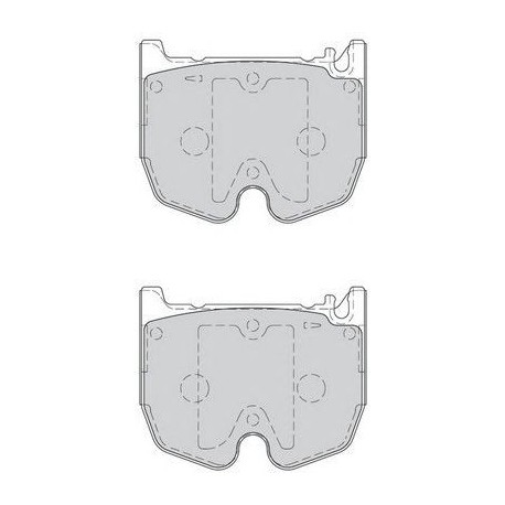 Kit pastiglie freno anteriore