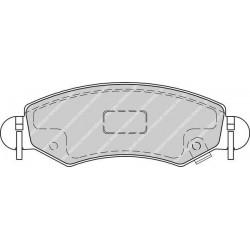 Kit pastiglie freno anteriore