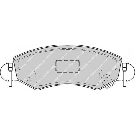 Kit pastiglie freno anteriore