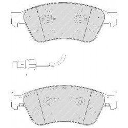 Kit pastiglie freno anteriore