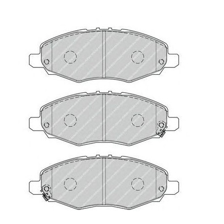 Kit pastiglie freno anteriore