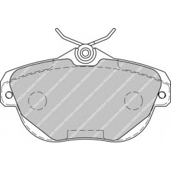 Kit pastiglie freno posteriore