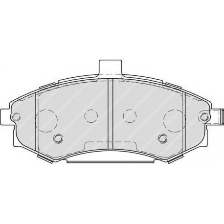 Kit pastiglie freno anteriore