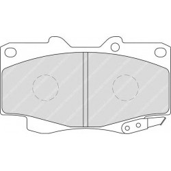 Kit pastiglie freno anteriore