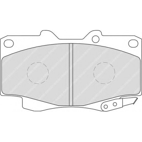Kit pastiglie freno anteriore