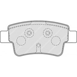 Kit pastiglie freno posteriore