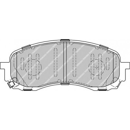 Kit pastiglie freno anteriore