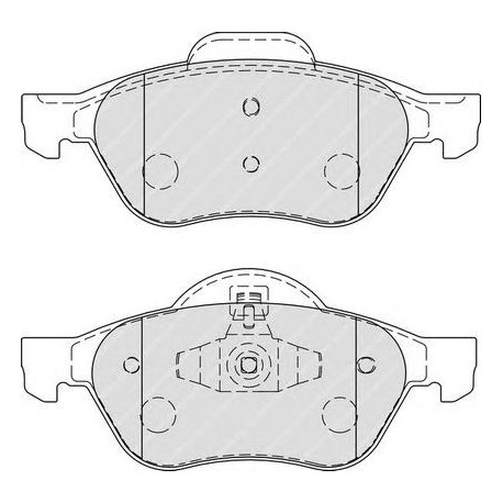 Kit pastiglie freno anteriore