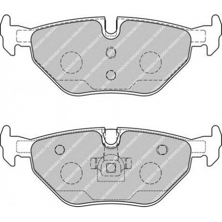 Kit pastiglie freno posteriore