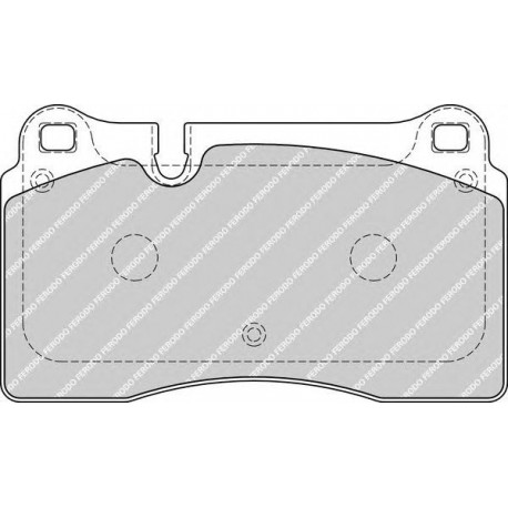 Kit pastiglie freno anteriore