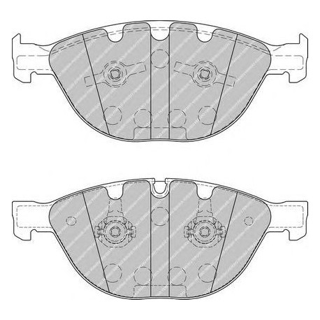 Kit pastiglie freno anteriore