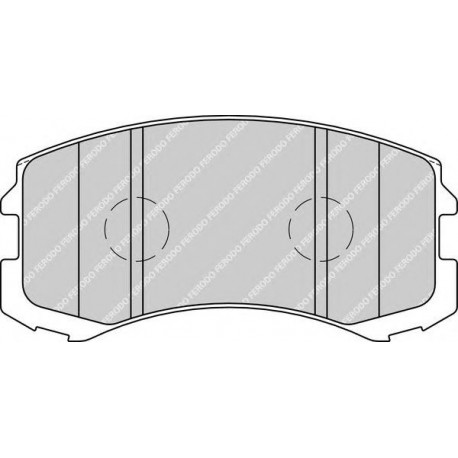 Kit pastiglie freno anteriore