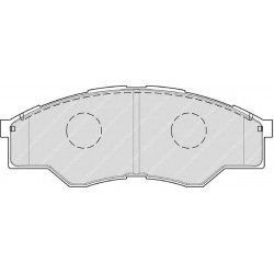 Kit pastiglie freno anteriore