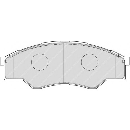 Kit pastiglie freno anteriore