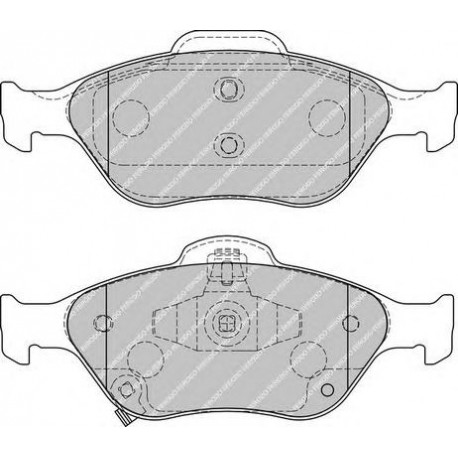 Kit pastiglie freno anteriore