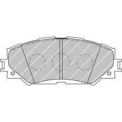 Kit pastiglie freno anteriore