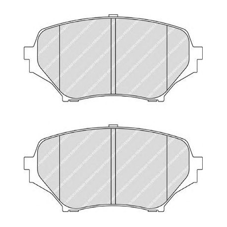 Kit pastiglie freno anteriore