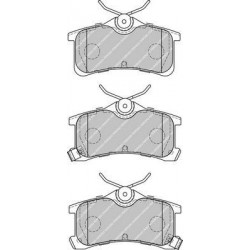 Kit pastiglie freno posteriore