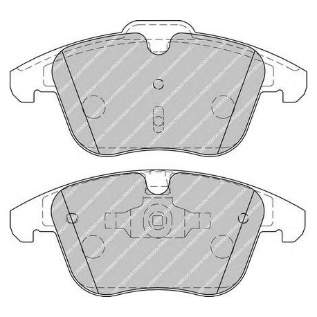 Kit pastiglie freno anteriore