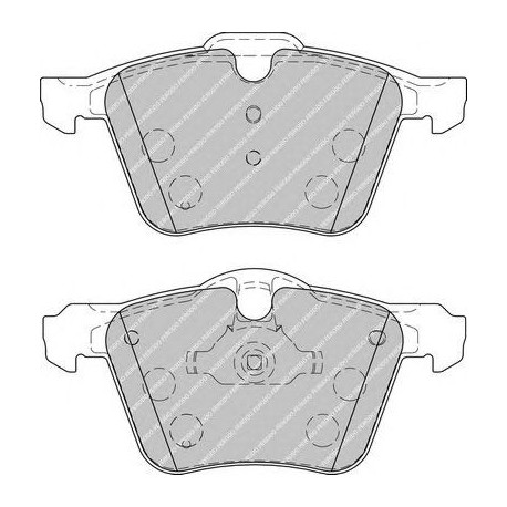 Kit pastiglie freno anteriore