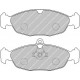 Kit pastiglie freno posteriore