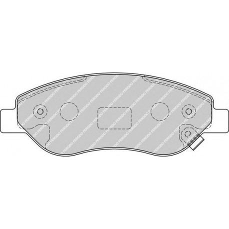 Kit pastiglie freno anteriore