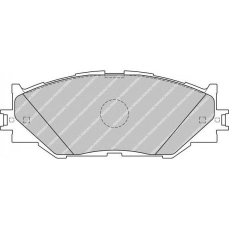 Kit pastiglie freno anteriore