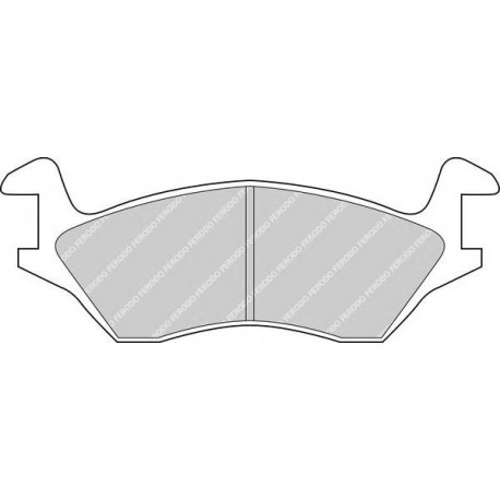 Kit pastiglie freno anteriore