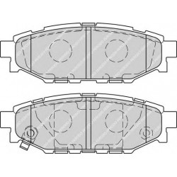 Kit pastiglie freno posteriore