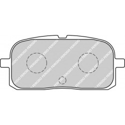 Kit pastiglie freno posteriore