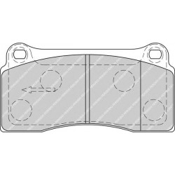 Kit pastiglie freno anteriore