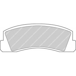 Kit pastiglie freno anteriore