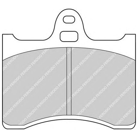 Kit pastiglie freno posteriore