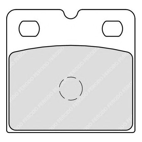 Kit pastiglie freno posteriore