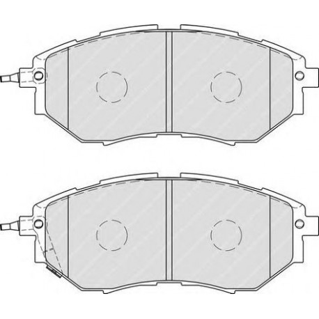 Kit pastiglie freno anteriore
