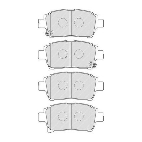 Kit pastiglie freno anteriore