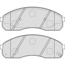 Kit pastiglie freno anteriore