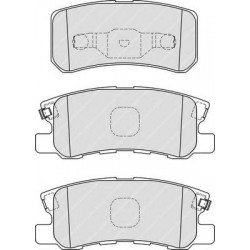 Kit pastiglie freno posteriore