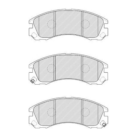 Kit pastiglie freno anteriore