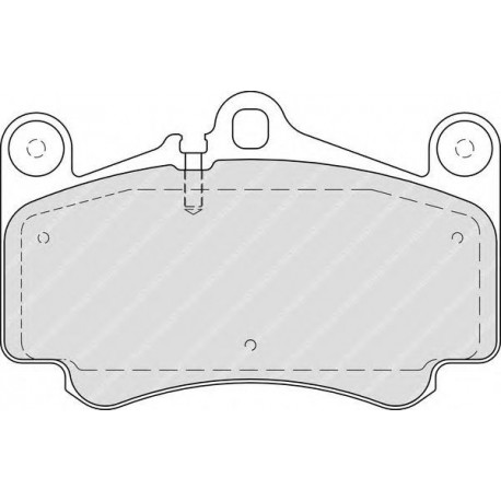 Kit pastiglie freno anteriore