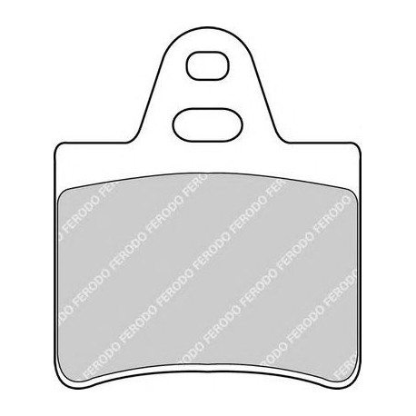 Kit pastiglie freno posteriore